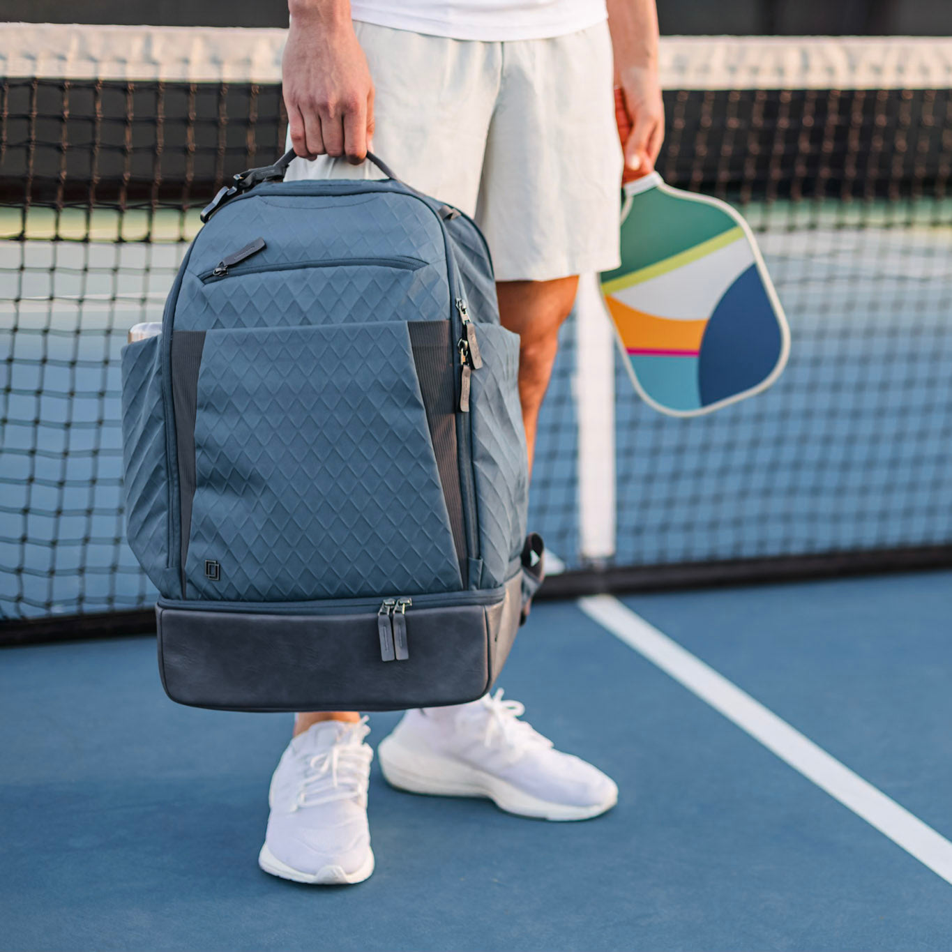 NYC Pickleball Backpack Steel