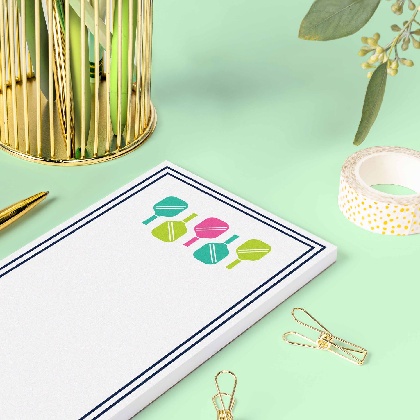 Pickleball Notepads Fruit Punch Pickleball 8.5 x 3.56