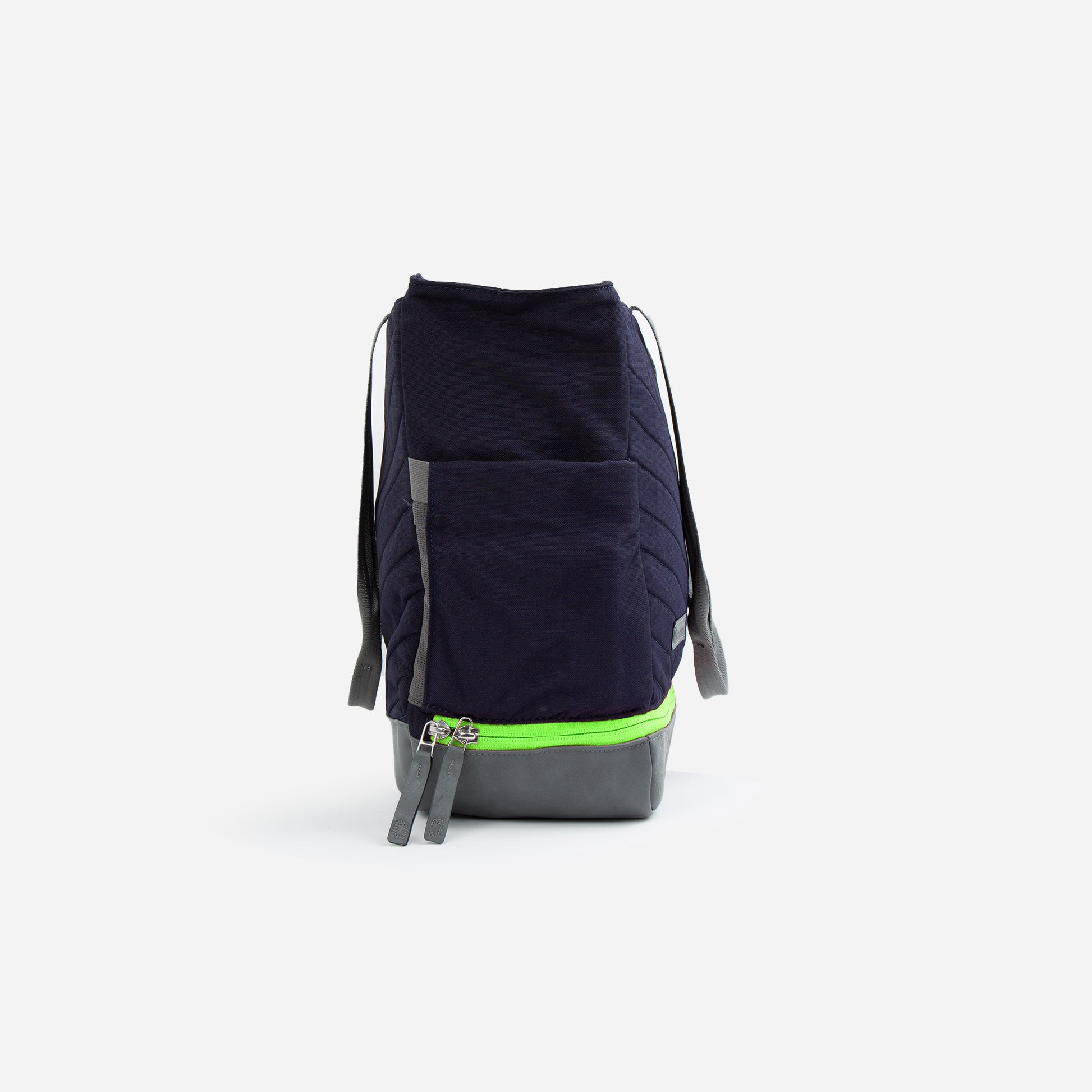 Parisii Tennis Tote  Navy & Lemon Lime