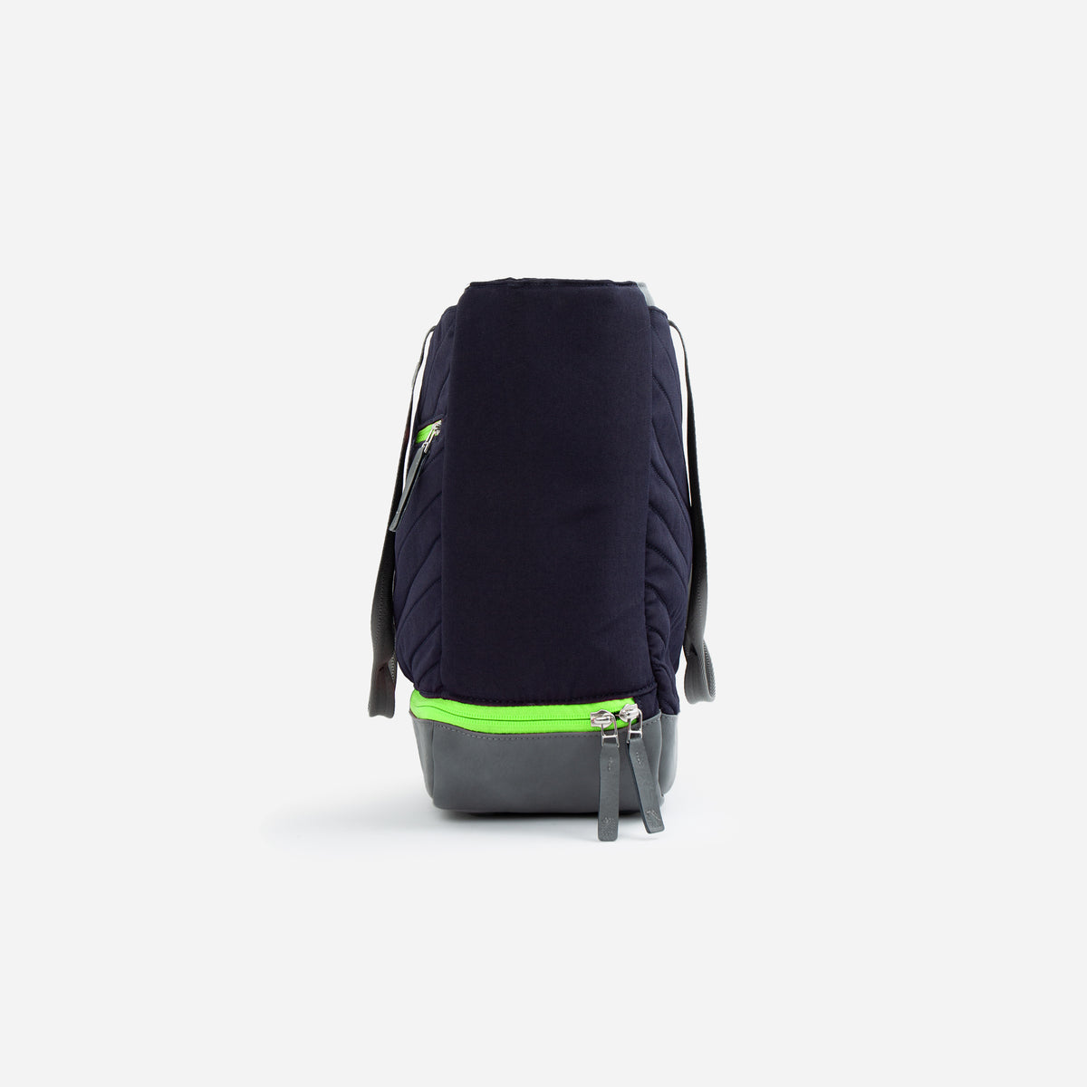 Parisii Tennis Tote  Navy & Lemon Lime