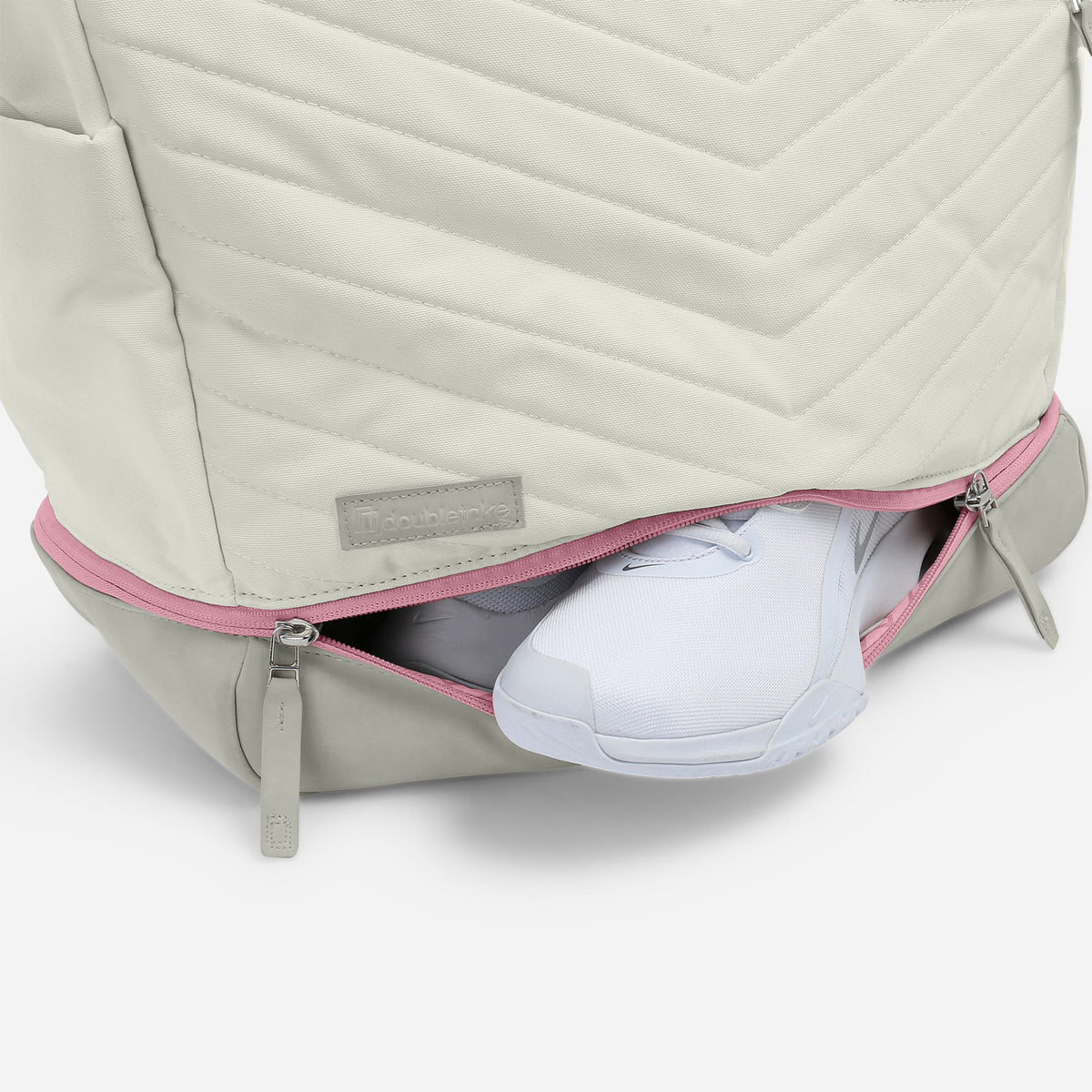 Parisii Tennis Tote Canvas & Blossom