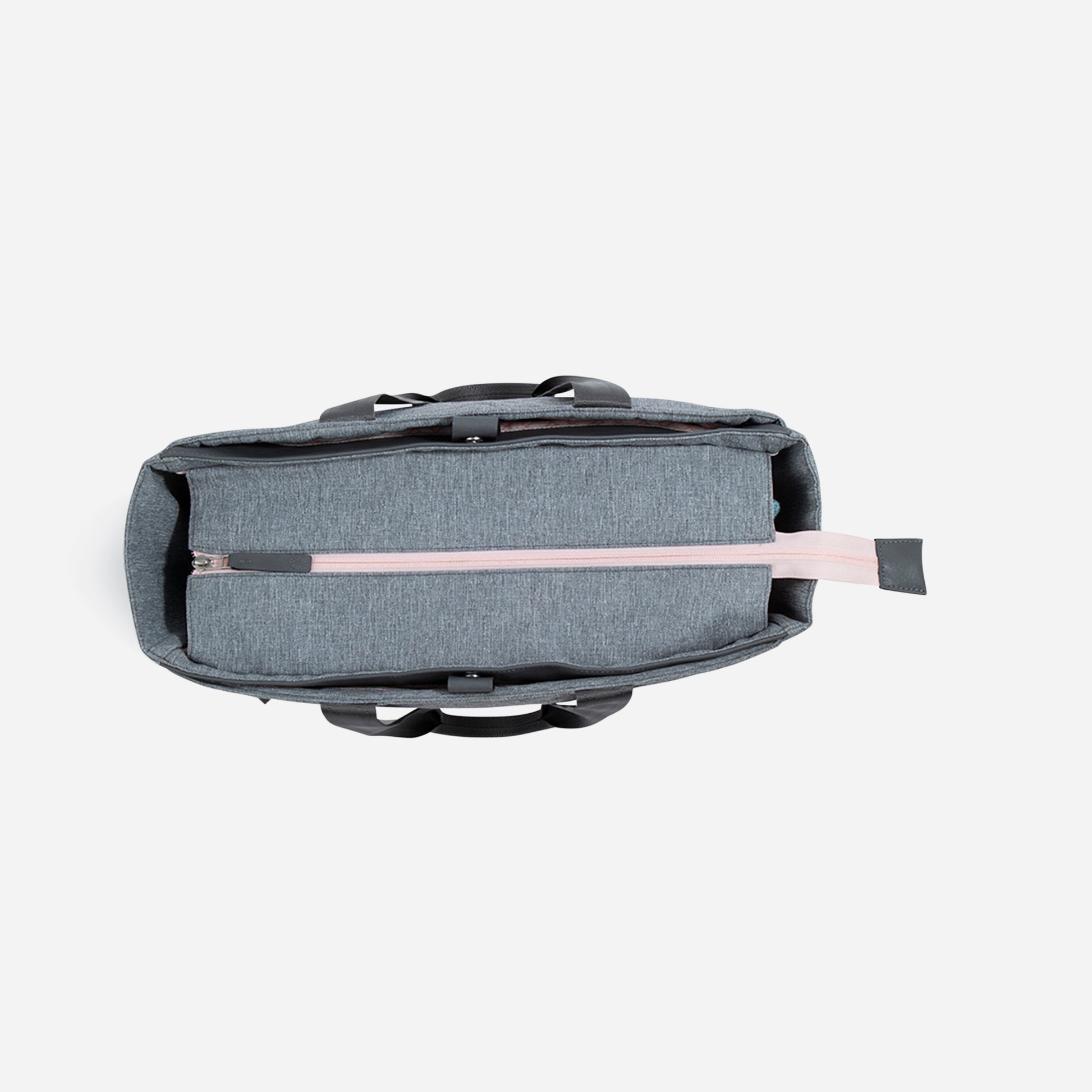 Parisii Tennis Tote Grey & Blush