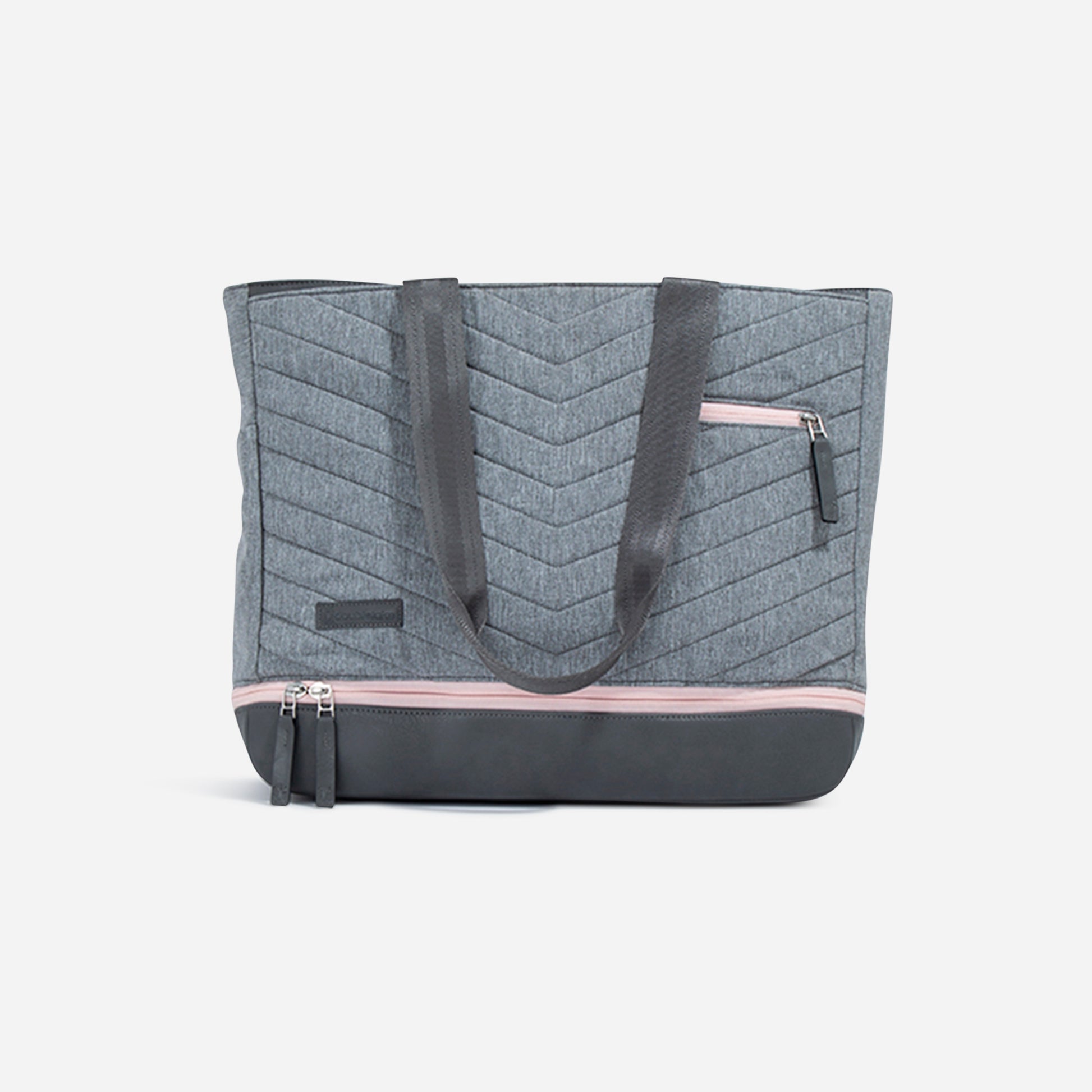 Parisii Tennis Tote Grey & Blush