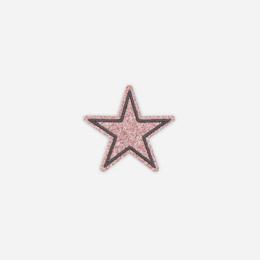 Tennis Bag Patches Blush Star