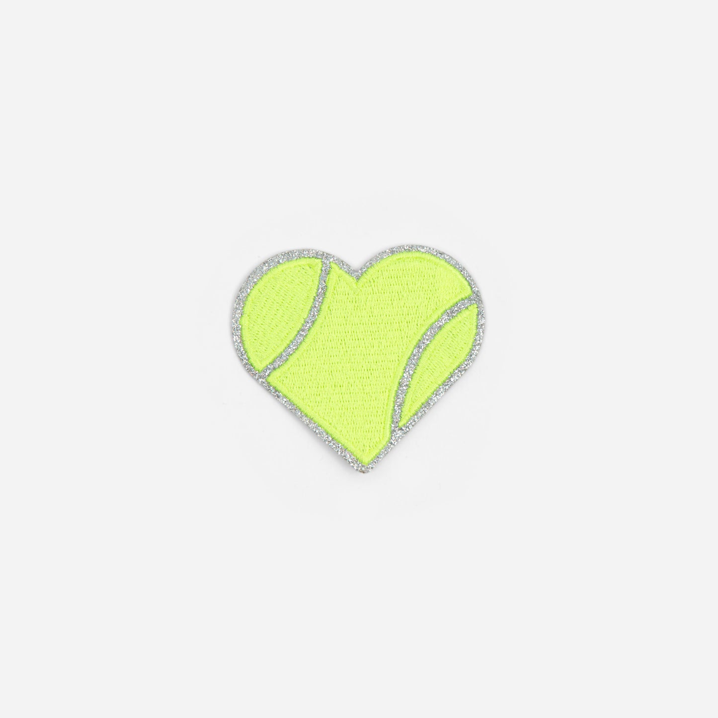 Tennis Bag Patches Lemon Lime Heart