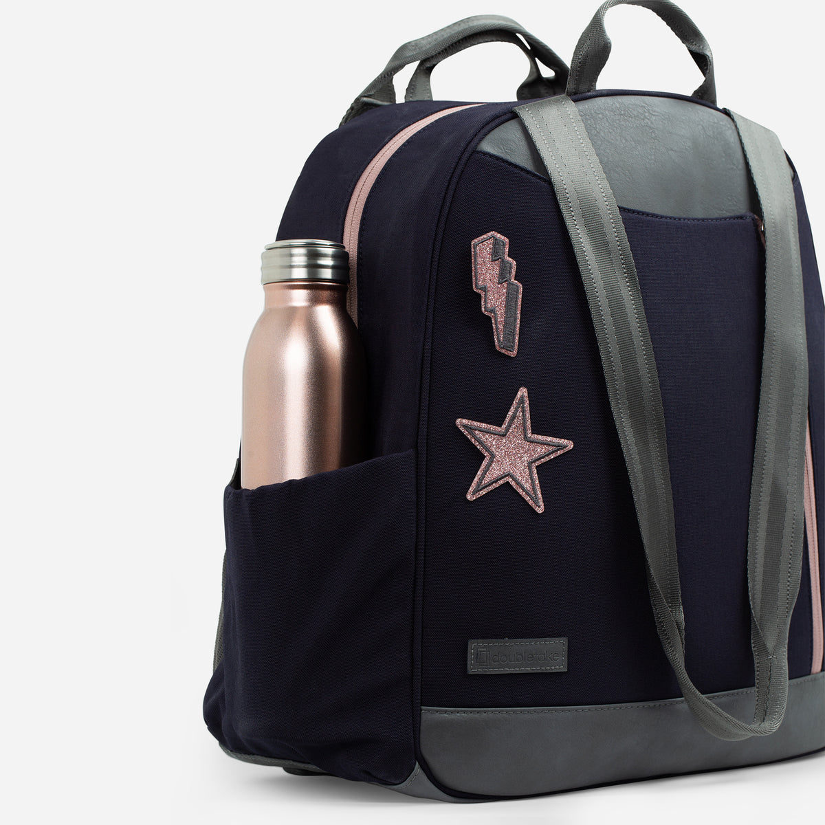 Tennis Bag Patches Blush Lightning