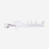 Tennis Bag Zipper Pull Charm Heart Pickleball