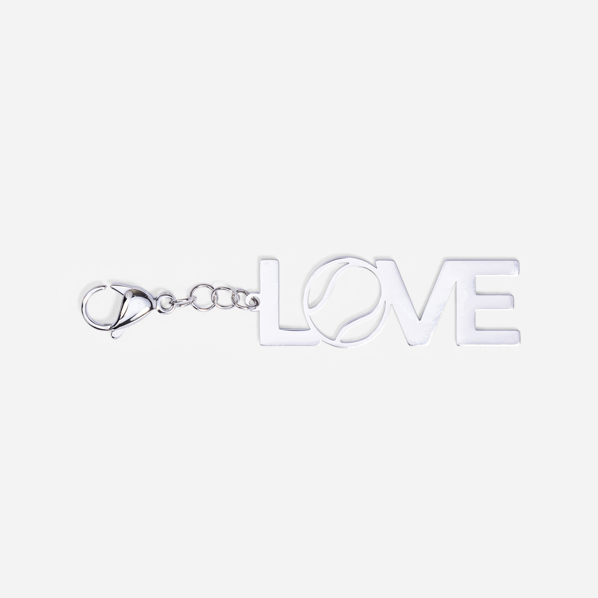 Tennis Bag Zipper Pull Charm Tennis Love