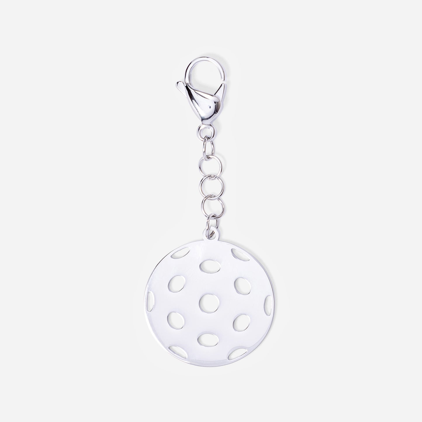 Tennis Bag Zipper Pull Charm Pickleball Ball