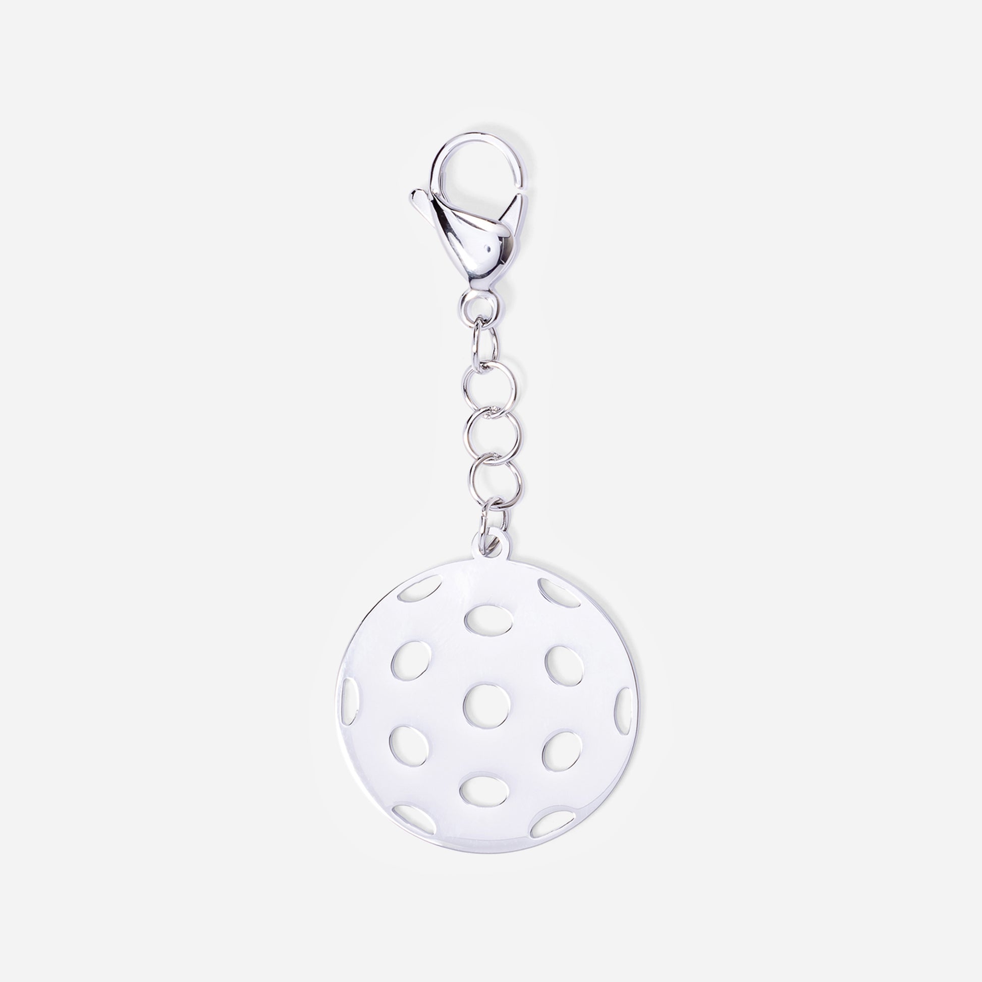 Tennis Bag Zipper Pull Charm Pickleball Ball