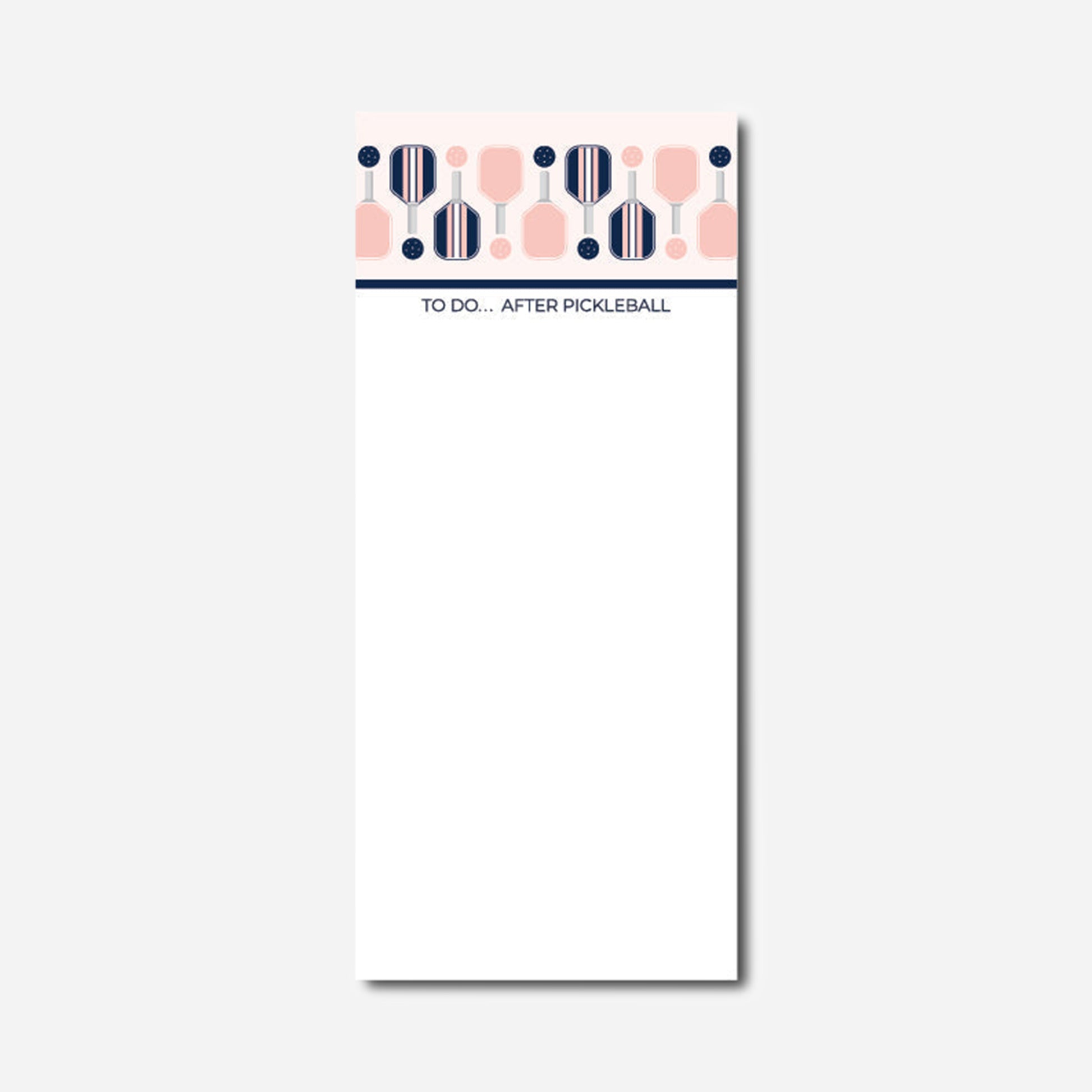 Pickleball Notepads Pickleball Paddles 8.5 x 3.56