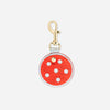 Quinn Keychain Charm Cherry Pickleball