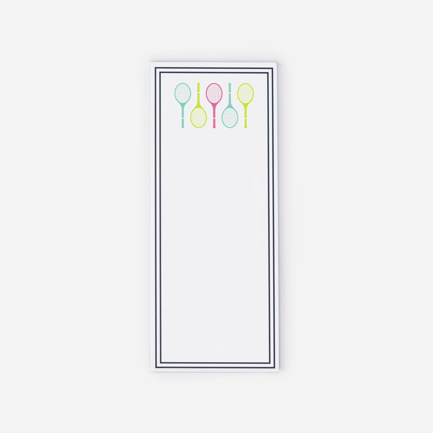 Tennis Notepads Fruit Punch Tennis 8.5 x 3.56 5 Pack