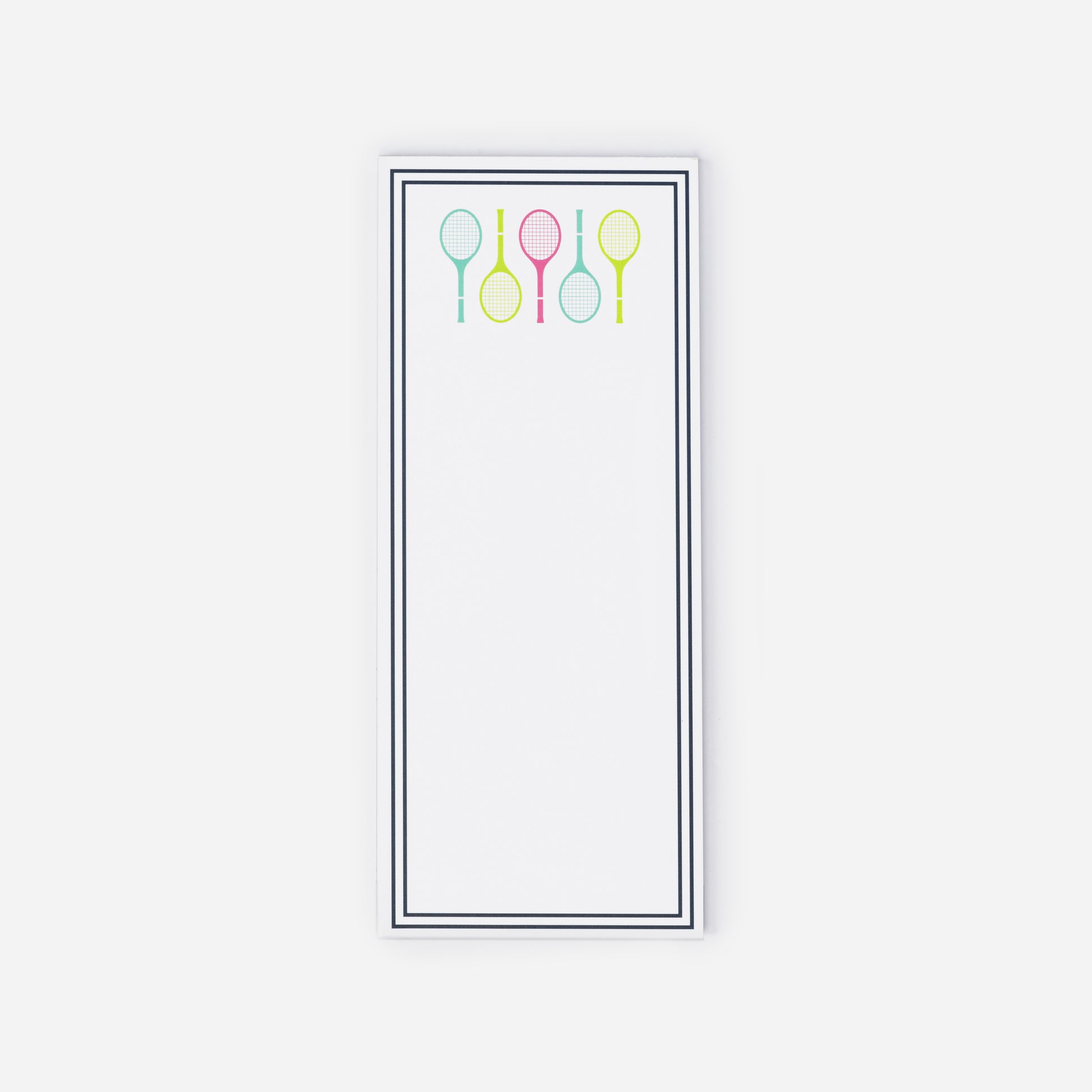 Tennis Notepads Fruit Punch Tennis 8.5 x 3.56 5 Pack