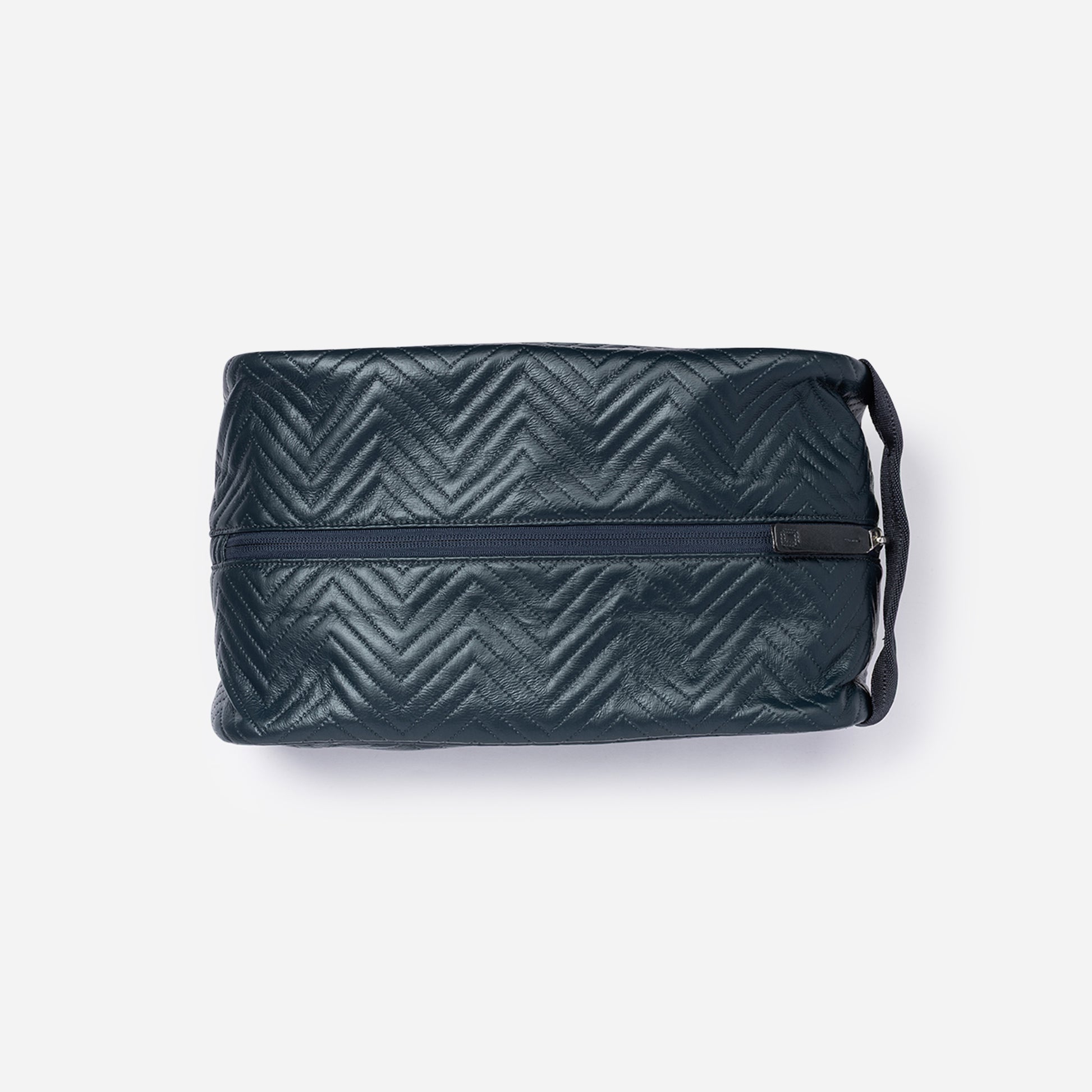Roma Tennis Shoe Bag Navy Zig Zag Luxe