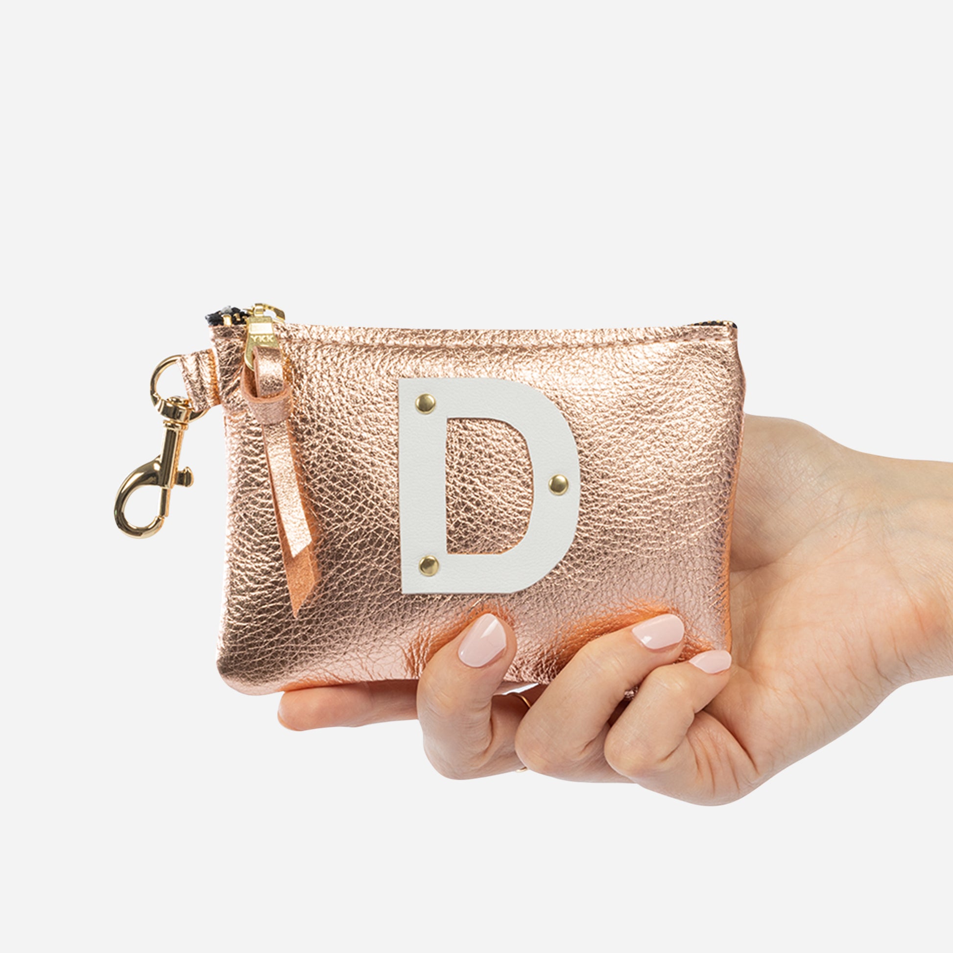 Shay Rose Gold D Initial