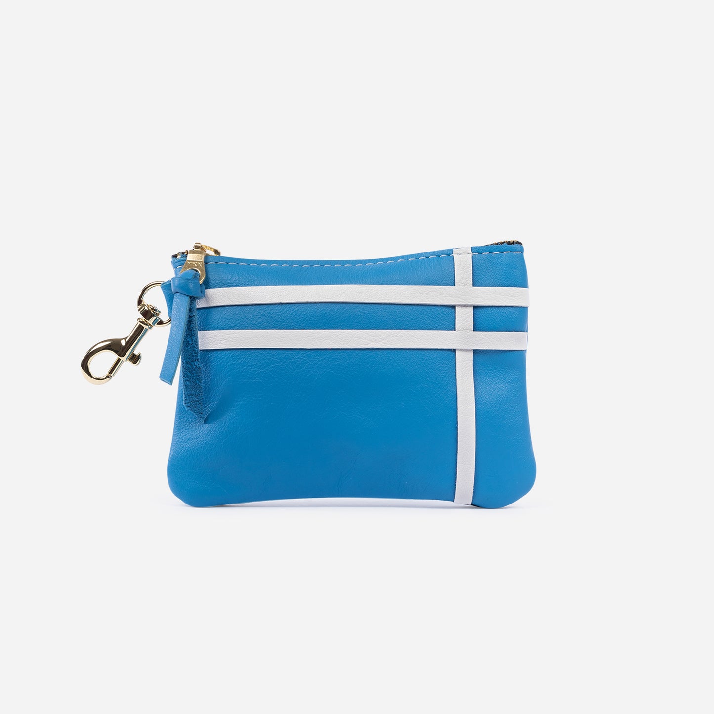 Shay Mini Leather Pouch Australian Blue
