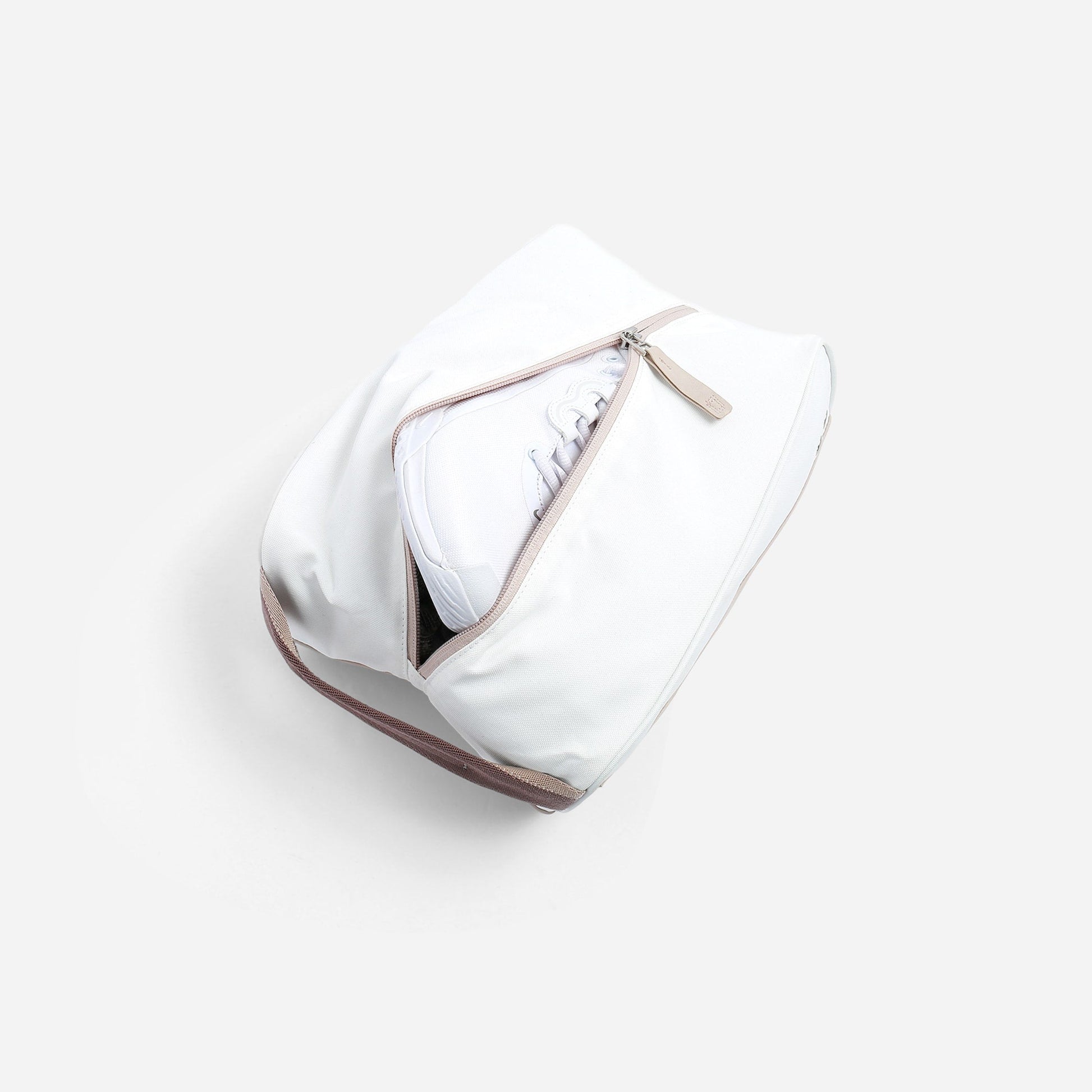 Roma Tennis Shoe Bag Dove White & Cashmere
