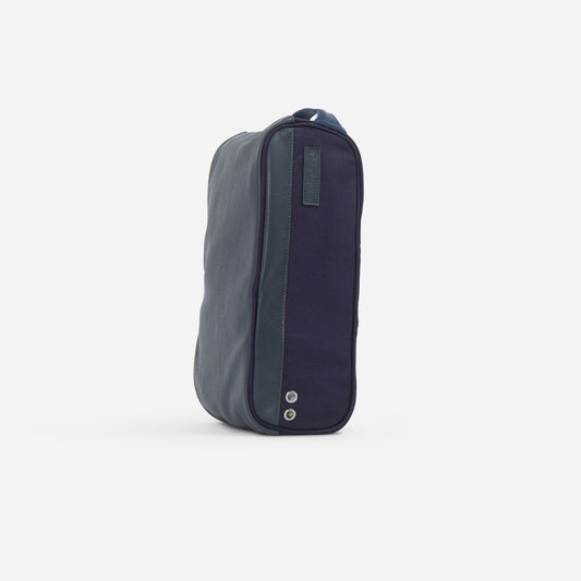 Roma Tennis Shoe Bag Navy & Fuchsia