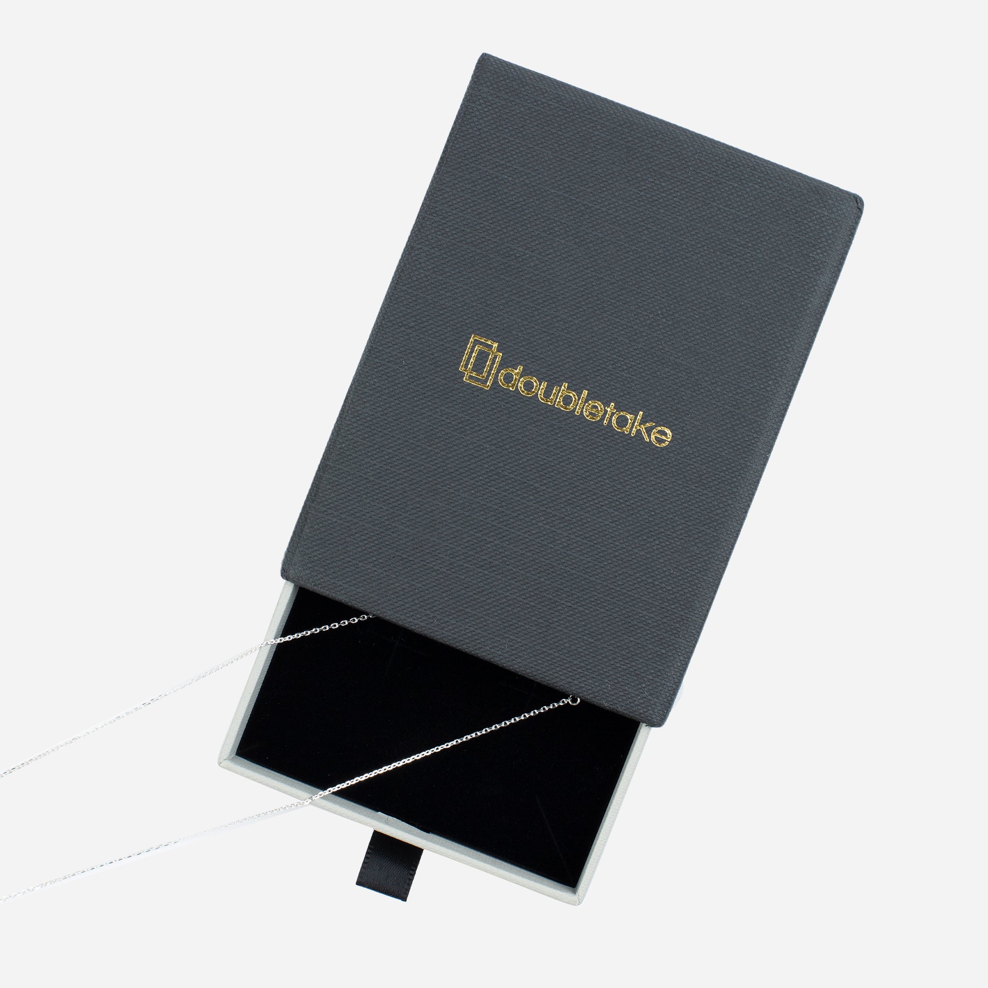 Tennis Racquet Necklace Silver