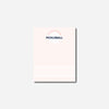 Pickleball Notepads Small Pink Pickleball 5.5 x 4.25