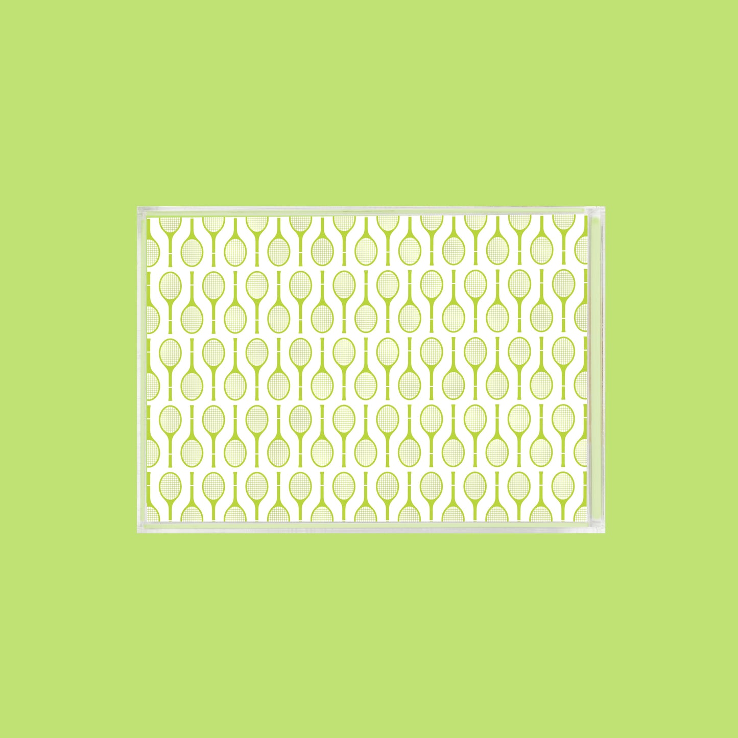 Catchall Tray Lime Tennis