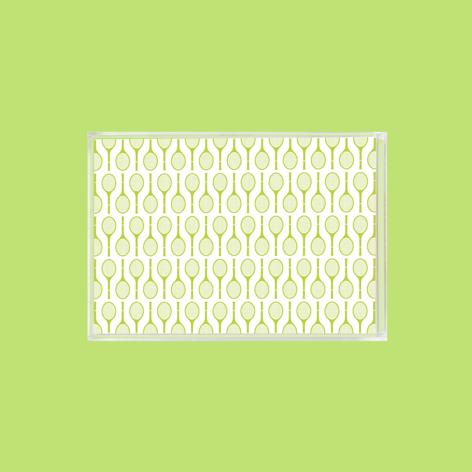 Catchall Tray Lime Tennis