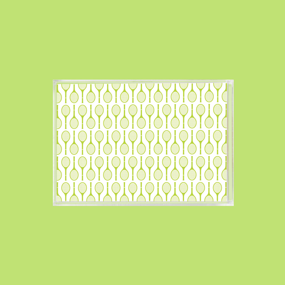Catchall Tray Lime Tennis