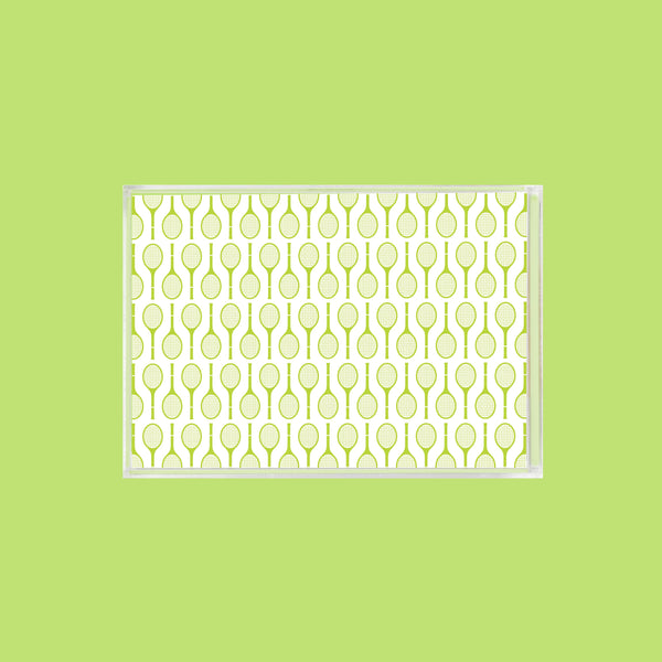 Catchall Tray Lime Tennis