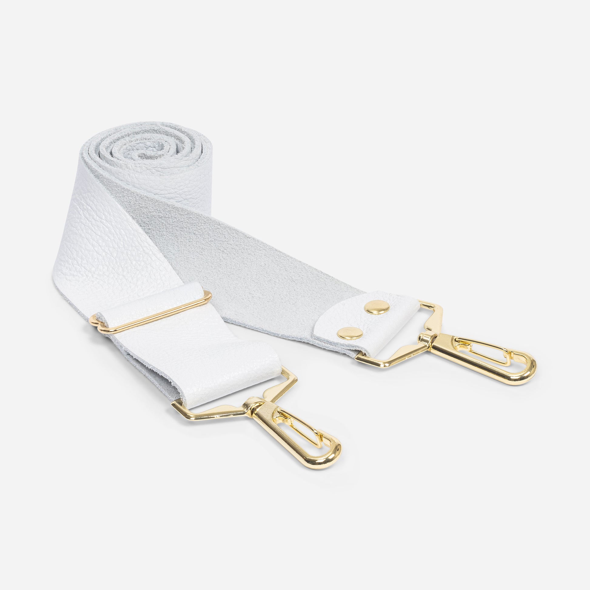 Leather Handbag Strap Snow