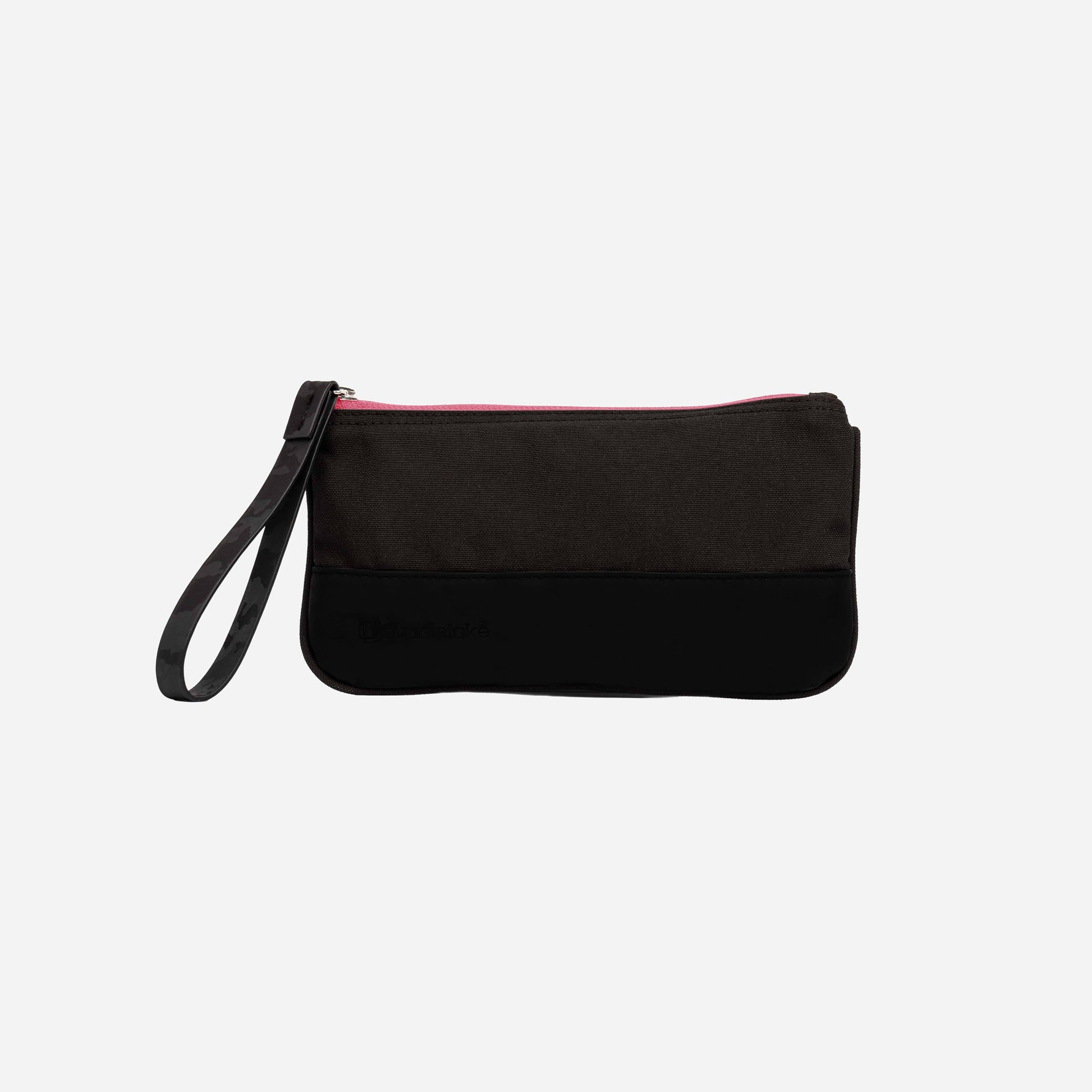 Wells Wristlet Black & Watermelon