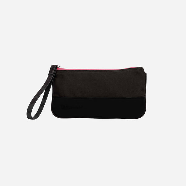 Wells Wristlet Black & Watermelon