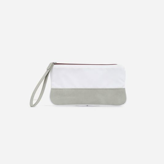 Wells Wristlet Dove White & Syrah