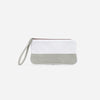Wells Wristlet Dove White & Syrah
