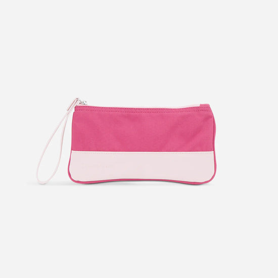 Doubletake Wells Wristlet in Pink and Candy