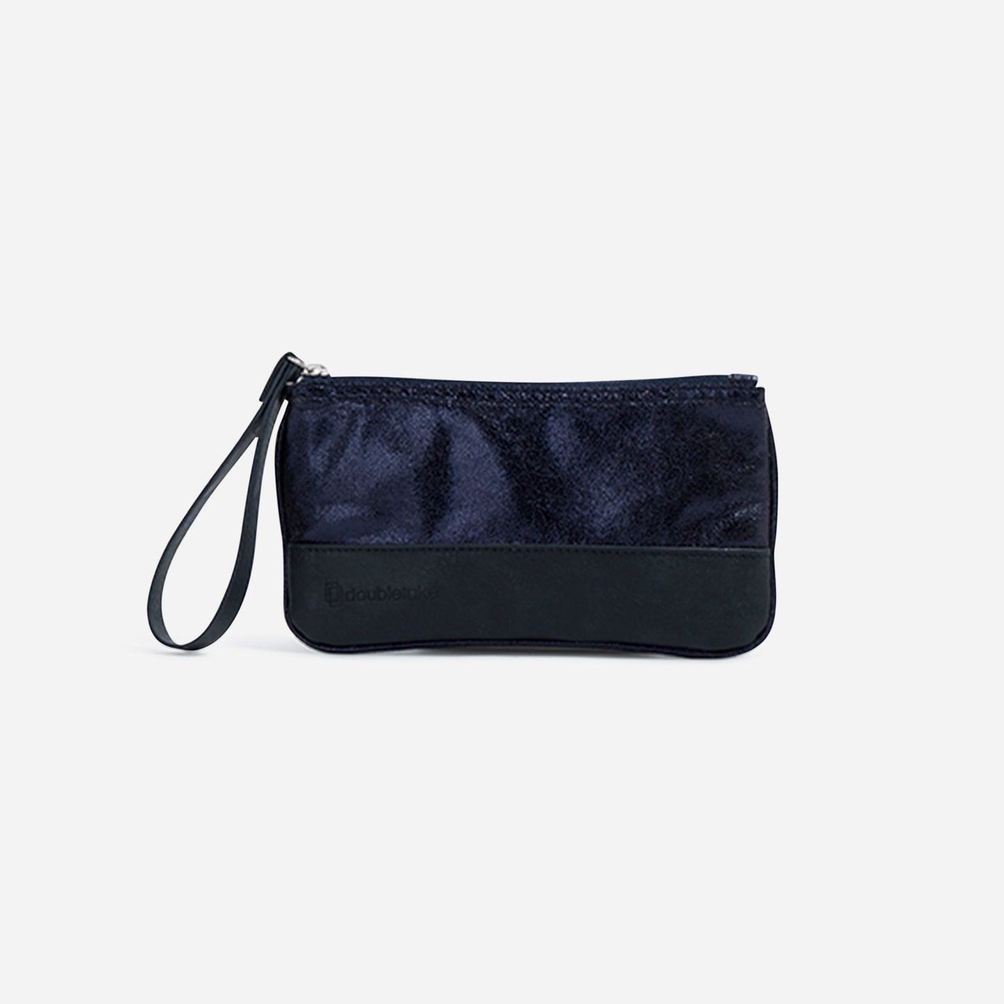 Wells Wristlet Navy Sparkle Luxe