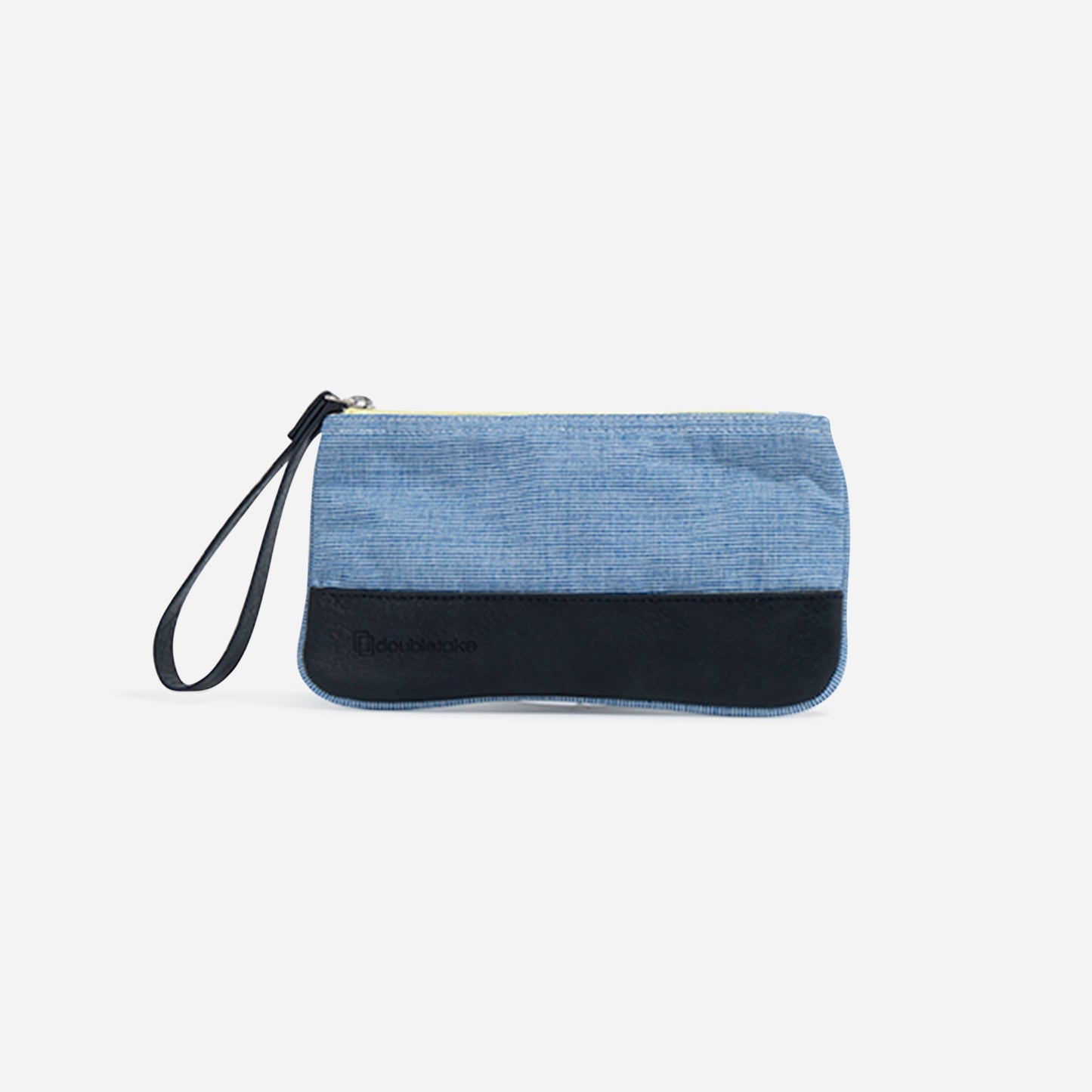 Wells Wristlet Royal & Lemon