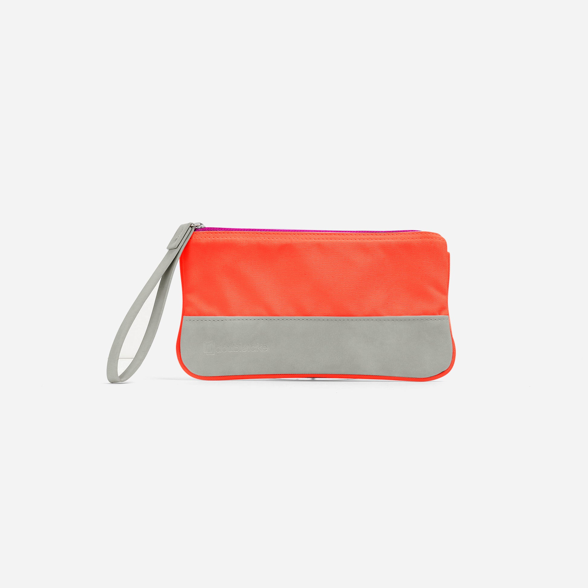 Wells Wristlet Citrus & Cerise