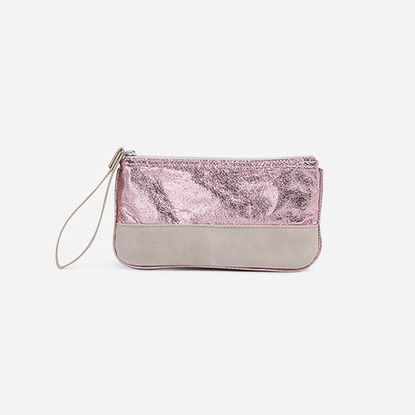 Wells Wristlet Rose Sparkle Luxe