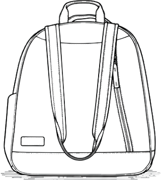 Backpack illustration