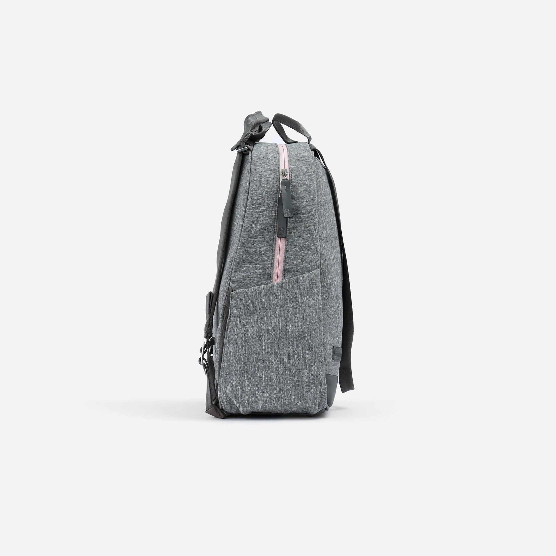 Melbie Pickleball Backpack / Tote Grey & Blush 