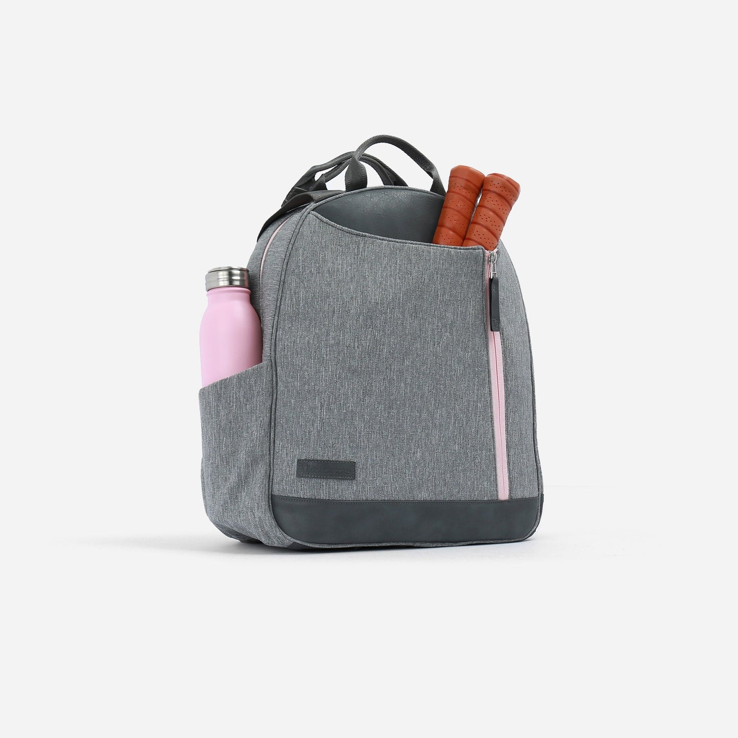 Melbie Pickleball Backpack / Tote Grey & Blush