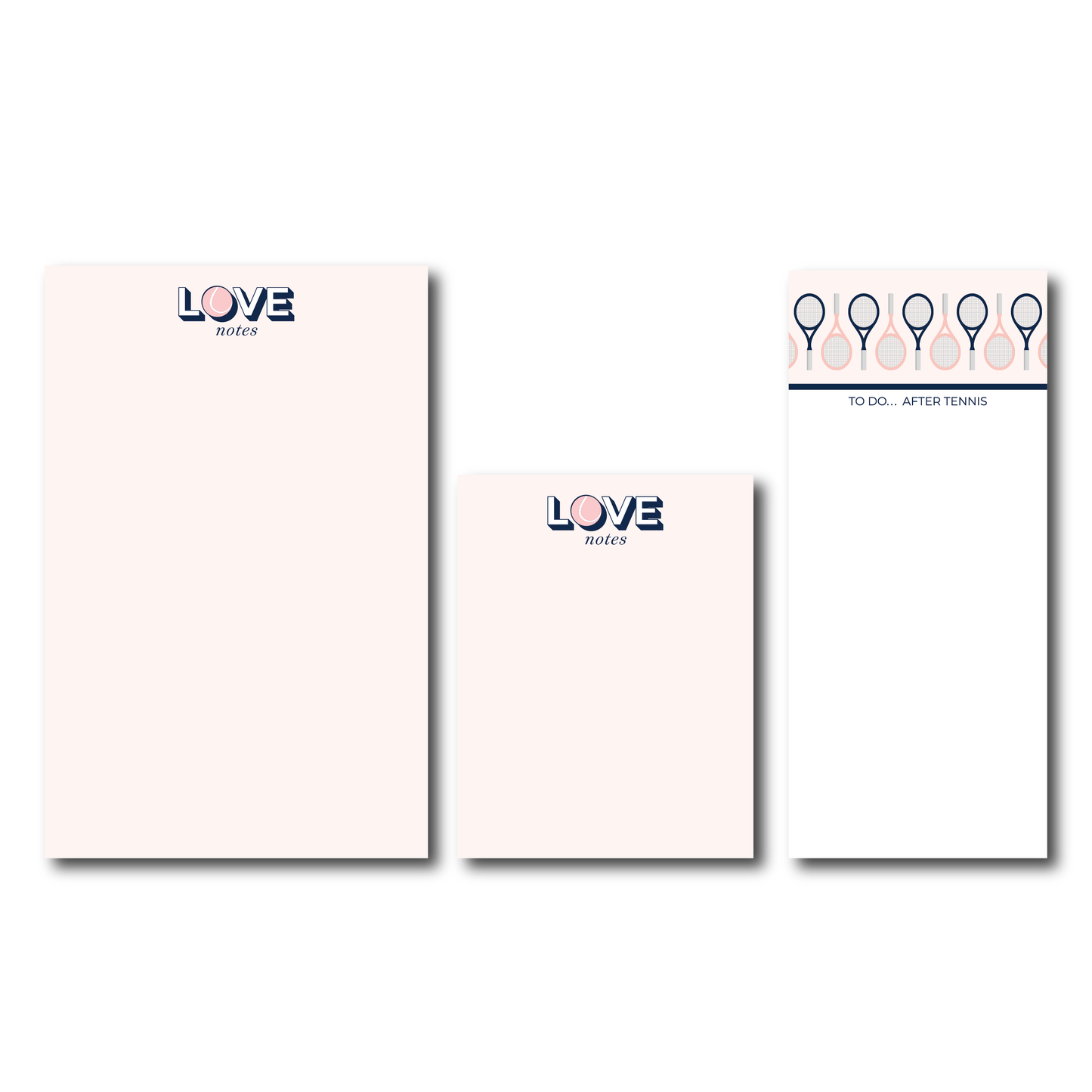 Tennis Notepads Doubletake